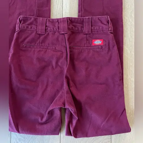 Dickies Maroon/Red Straight Leg 