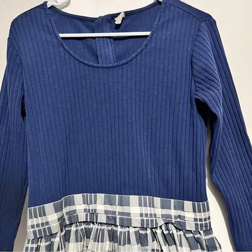 Kate Quinn women’s 3/4 sleeve ballerina dress Size medium M : Box W07: Blue