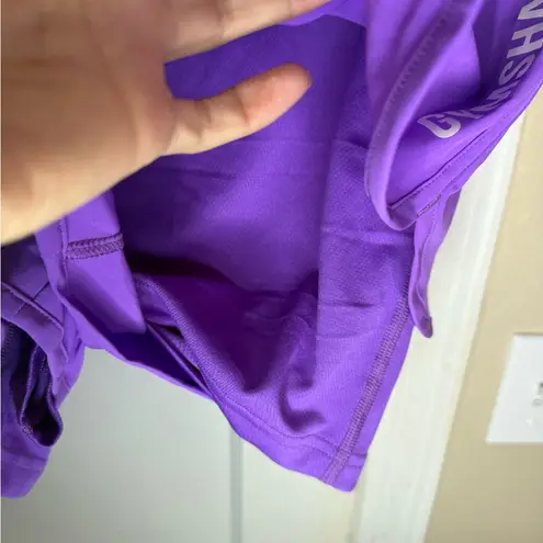Gymshark New NWT  Bright Purple Elevate Shorts size L thumbnail 4