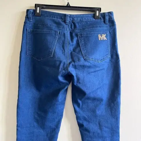 Michael Kors MK  Blue Ankle Crop Jeans Denim‎ Med Rise Womens Size 6