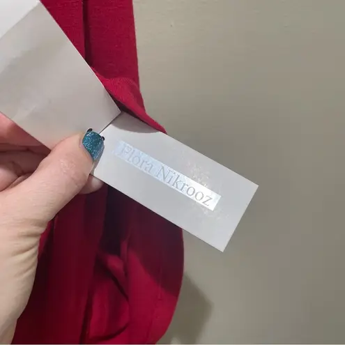 Flora Nikrooz Lace Trim Cami Pajama Top Apple Red Women’s Size Small NWT