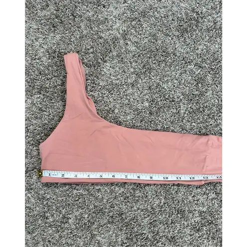 Tavik Swimwear Eve Wrap Top Bikini Swim Top One Shoulder Pink S Beach Summer
