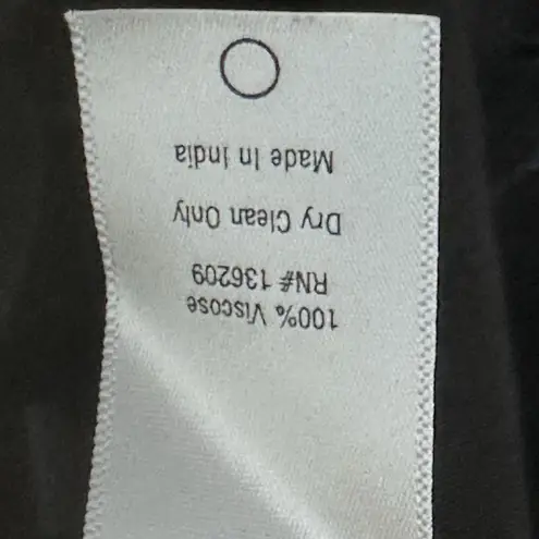 Hatch Dress Womens 1 Small Black Relaxed Tier Shift Pullover V Neck Pockets Size undefined