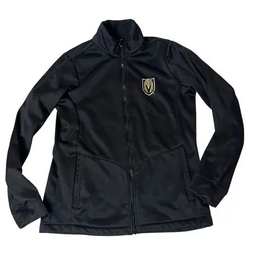 Antigua Las Vegas Golden Knights VGK Black Gold Jacket Womens Size Medium
