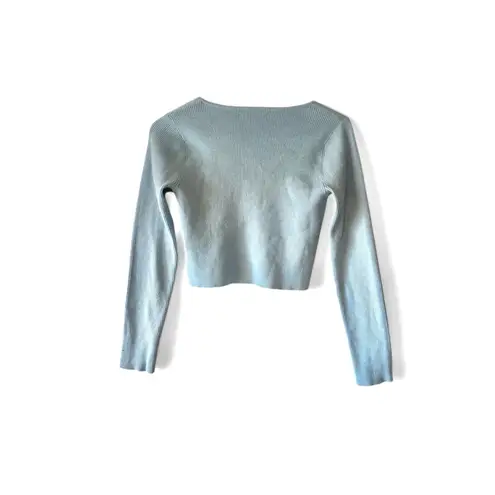 Oak + Fort Cardigan Women's Size S Light Blue