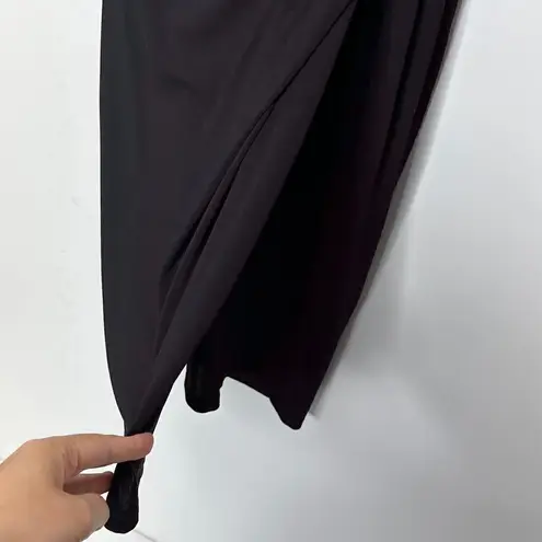 Paule Ka Black Strapless Bodycon Cocktail Party Dress Size 10 Black