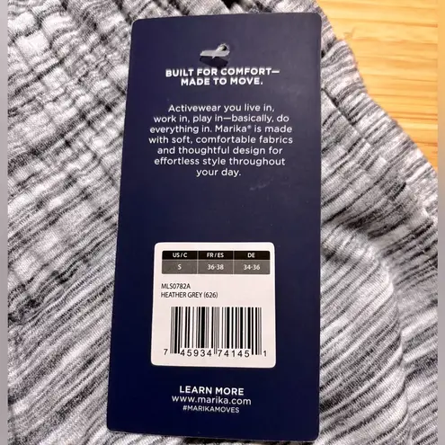 Marika Sport Marika Mila Soft Pull On Short in Heather Grey, Size Small