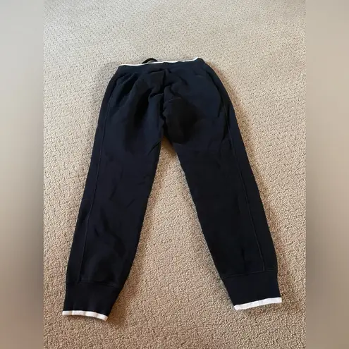 Nike Black & White Jogger Pant Size Medium Bin 213