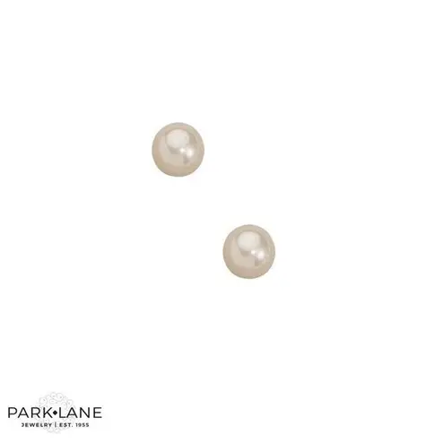 Park Lane Mantinee Earrings: Pearl Stud