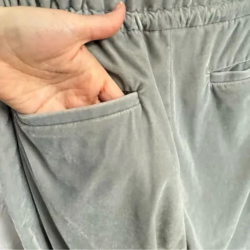 Wildfang Grey Velvet Sleeveless Casual Jumpsuit Casual Womens S Fall Gray Casual