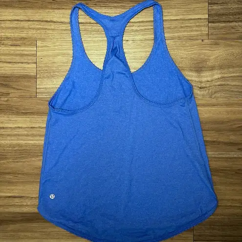 Lululemon Vintage  105•F Royal Blue Singlet Tank