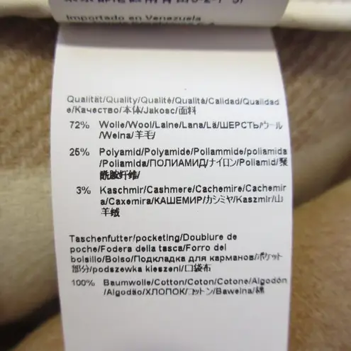 Hugo Boss NWT BOSS Cenima Checked Coat in Camel Fantasy Long Shirt Jacket 2