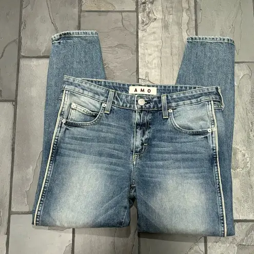 AMO Twist Slim Leg Jeans