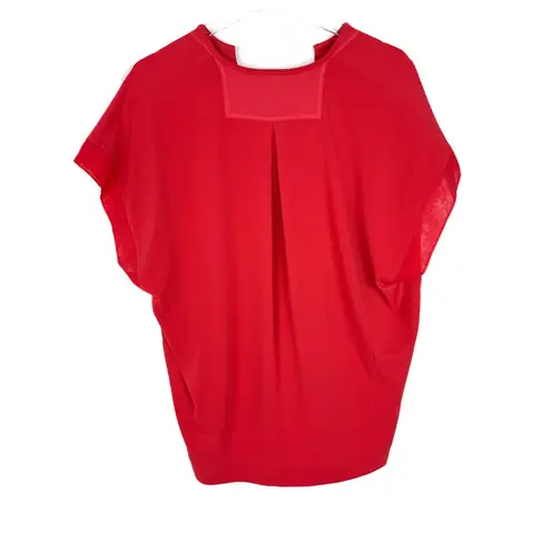 NWT By Malene Birger Verzalio Top Blouse Silk Blend Red Size Small S $245 NEW