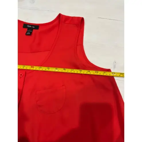 Atmosphere Lot of 2  and Style &‎ Co Tank Top Blouse Sleeveless Casual Red Size L thumbnail 7