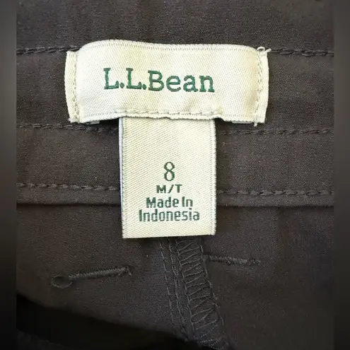 NWOT L.L. Bean Women's Mountainside Pants Size 8 M/T Black