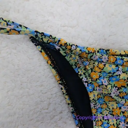 NEW Rhythm Free People Carrie Itsy Bikini Bottom, size XS Blue