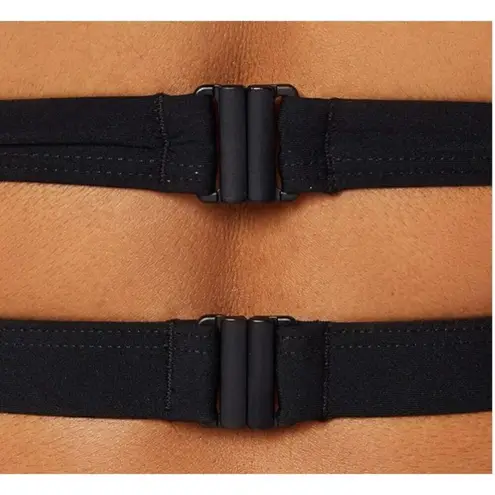 Seafolly New. black skimpy bikini. S/M. Retails $189