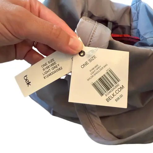 Zelos Oversized Nylon Shoulder Bag NWT