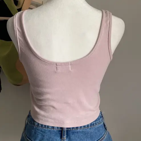 urban nation ⬇️ 2 Marked Listings for $25 - “no thanks” Graphic Crop Tank Top