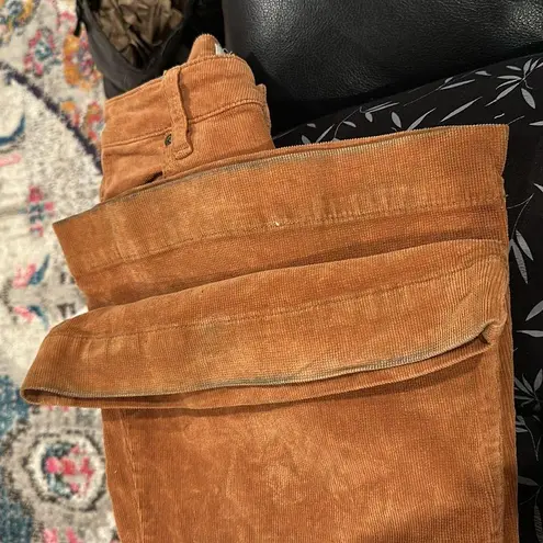 Rolla's EASTCOAST HIGH RISE Vintage Flare Corduroy Pants Tan Brown Pants 25