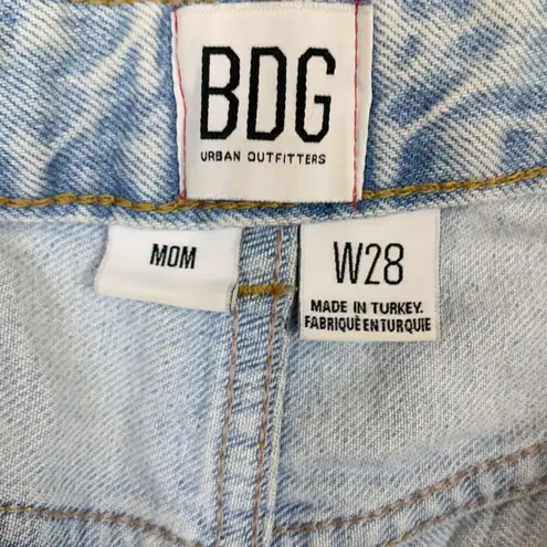 BDG  Urban Outfitters Mom Light Wash Straight Leg High-Rise Jeans