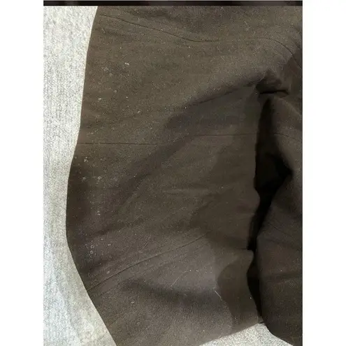 Donnybrook Wool Rabbit Collar Brown Long Coat Vintage VTG 14 AS IS