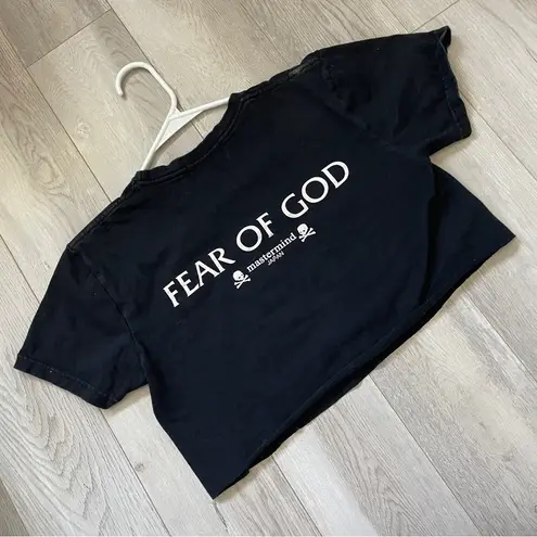 Fear of god Zeppelin Tshirt led crop womens Black (small) mastermind japan