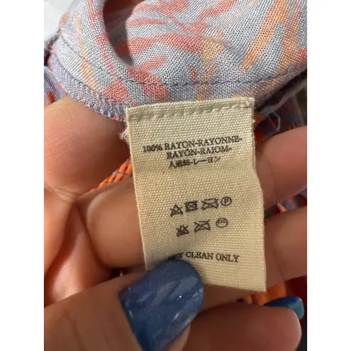 Jen's Pirate Booty Floral Boho Harem Pants XS Smocked Festival Hippie Joggers