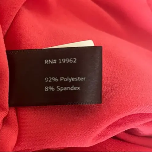 Boston Proper Raspberry Halter Banded-Bottom Mock Neck Knit Top XL | EUC