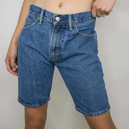 Levi's Vintage Levi’s 505 High Waisted Denim Shorts