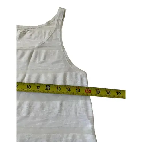 Tavi Noir White Sheer Athletic Muscle Tee Crop Top Women's Size Small | 49