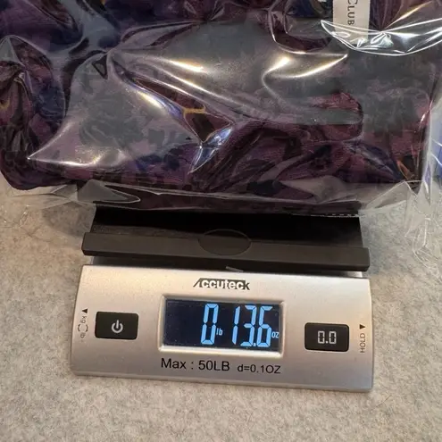 Charter Club Full Zip Velvet Vest Womens Medium Purple Black Floral Whimsigoth