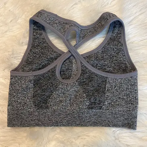 Danskin  Now Sports Bra Workout Size Small Gray