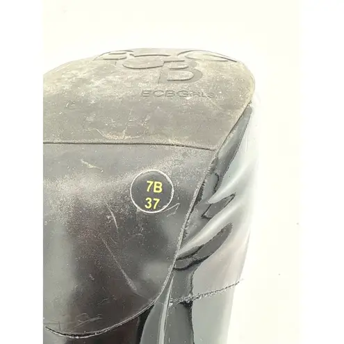 BCBGirls Black Patent Leather High Heel Pumps By Professional Dress Shoes