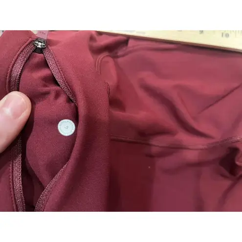Lululemon  Speed Up Tight 28" *Full-On Luxtreme Deep Rouge Size 4 thumbnail 7