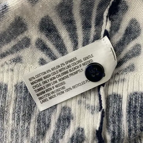 Merona shell print cardigan SZ M - Image 6