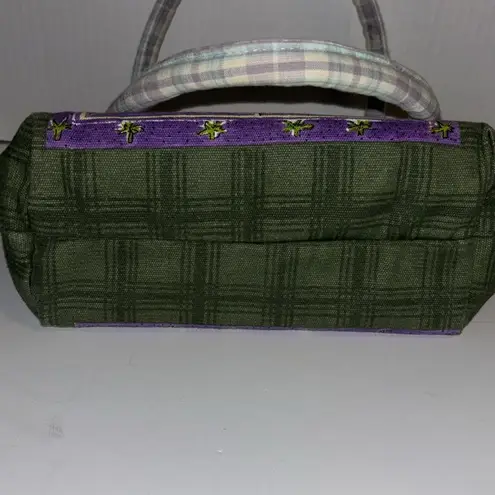 Colorful Fish Print Women's Canvas Bag…Bright and Cheerful Purple