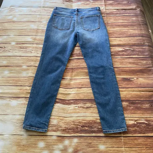 Black Label SP Women’s Floral Patch Distressed Tore Jeans Blue Size 30