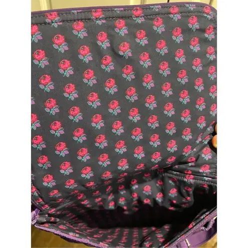 Vera Bradley NWT  Top Zip Hipster Crossbody Bag in Elderberry Purple MRSP $115