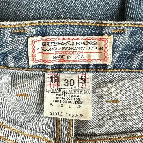 Guess by Marciano Vintage 80's Guess by Georges Marciano High Waist Mom Jeans USA Size 30/28