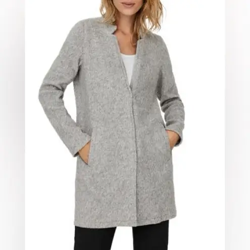 VERO MODA  Katrine brushed gray jacket thumbnail 2