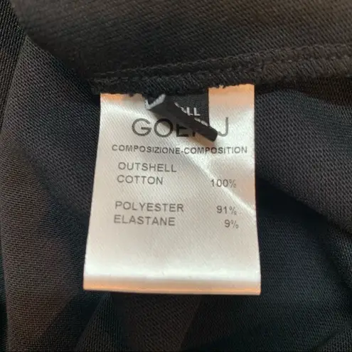 Goen.J Black Cheetah Print Long Sleeve Burnout Tee T