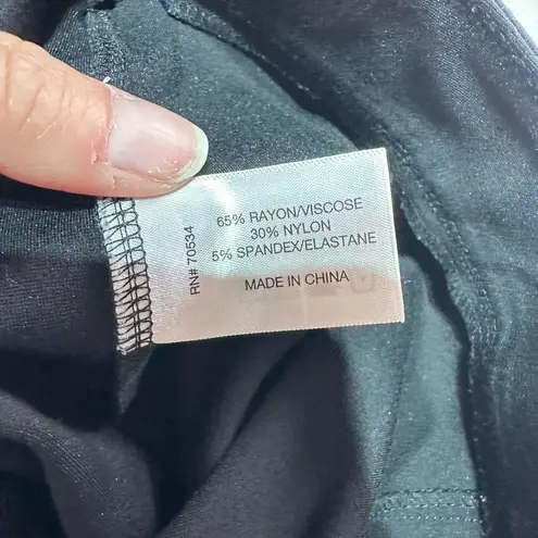 Orvis Women's XL Black Pull-On Stretch Pants Career Office Casual Athleisure