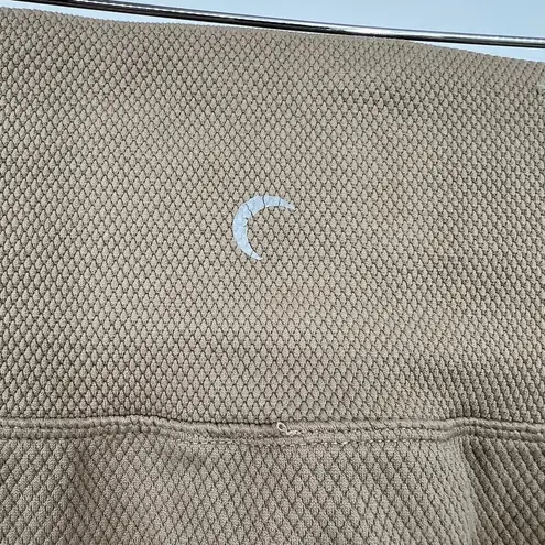 Zyia Firm & Free Seamless Leggings high rise athleisure taupe beige size large