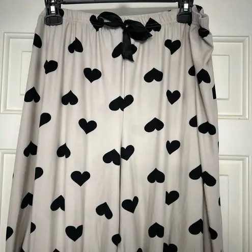 Not A Morning Person Heart Print Pajama PJ Pants Size 2X