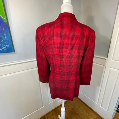 Rena Rowan Vintage 80s 90s Oversized Relaxed Blazer Jacket 100% Wool