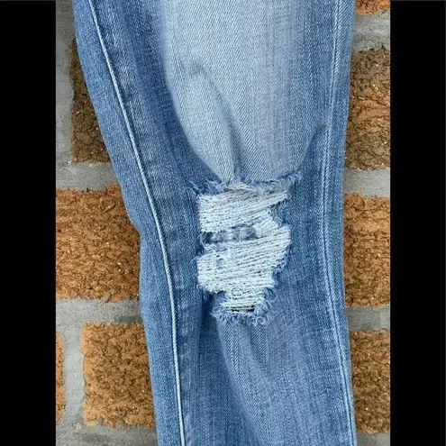 L'Agence El Matador French Slim Mid-Rise Jeans in Dry Ice sz 25