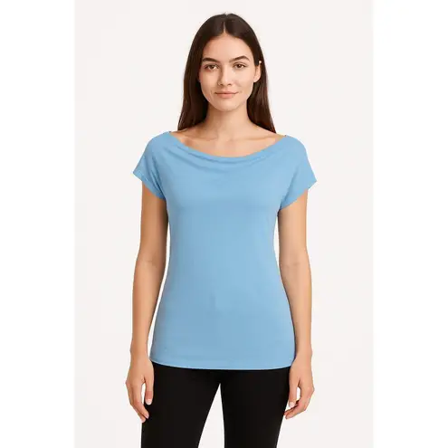 San Francisco City Lights Soft Drape Neck Tee T