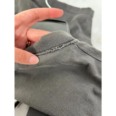 Vintage Signal Black Cropped Multicolor Crazy As I Wanna B Cropped T